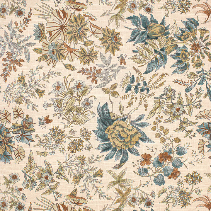 S7058 Cinder by Greenhouse Designer Fabric - 55% Linen, 45% Cotton USA 20000 27" H, 32.8" V 56" - Swanky Fabrics -