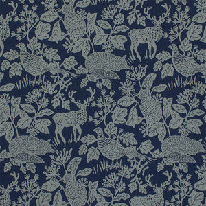 S7076 Indigo by Greenhouse Designer Fabric