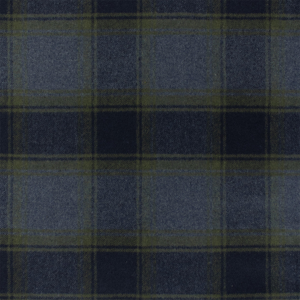 S7109 Blue by Greenhouse Designer Fabric - 40% Wool, 35% Polyester, 15% Nylon, 10% Acrylic India 51000 6.75" H, 6.25" V 54" - Swanky Fabrics -