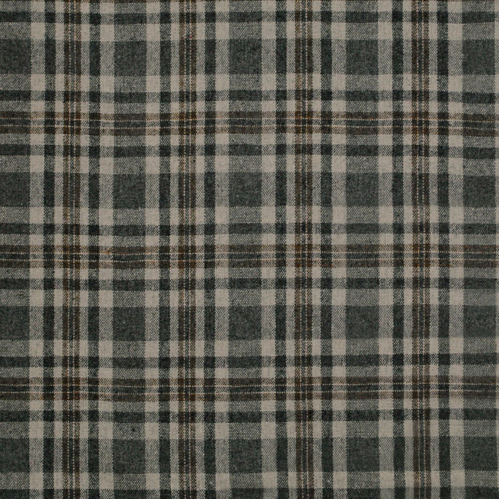 S7114 Ash by Greenhouse Designer Fabric - 40% Wool, 35% Polyester, 15% Nylon, 10% Acrylic India 51000 2.8" H, 2.7" V 54" - Swanky Fabrics -