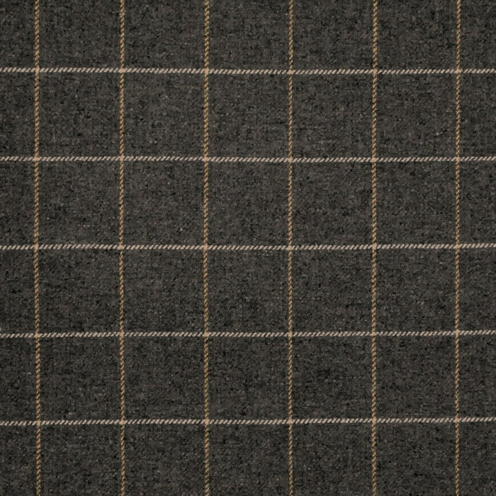 S7115 Charcoal by Greenhouse Designer Fabric - 40% Wool, 35% Polyester, 15% Nylon, 10% Acrylic India 51000 2" H, 2" V 54" - Swanky Fabrics -