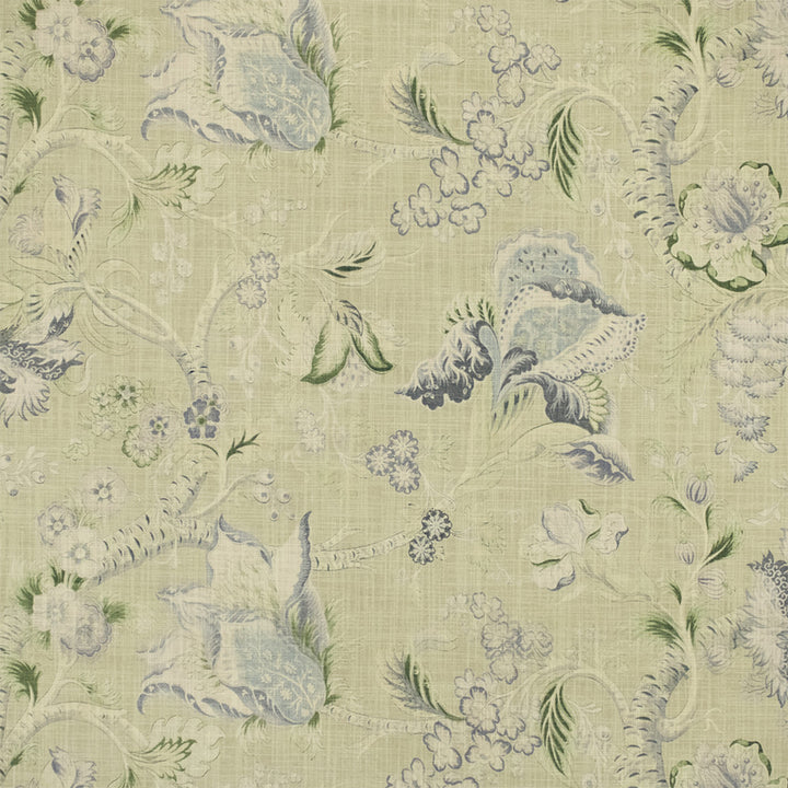 S7145 Greenery by Greenhouse Designer Fabric - 100% Cotton China 15000 27" H, 18" V 54" - Swanky Fabrics -