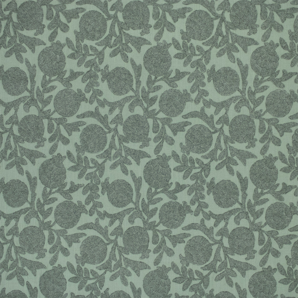 S7155 Twilight by Greenhouse Designer Fabric - 70% Viscose, 30% Linen (Embroidery: 60% Polyester, 25% Cotton, 15% Linen) India 9000 9" H, 9.25" V 54" - Swanky Fabrics -