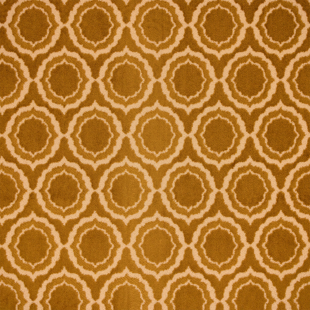 S7181 Saffron by Greenhouse Designer Fabric - 62% Polyester, 38% Rayon Indonesia 90000 5.5" H, 3.25" V 54" - Swanky Fabrics -