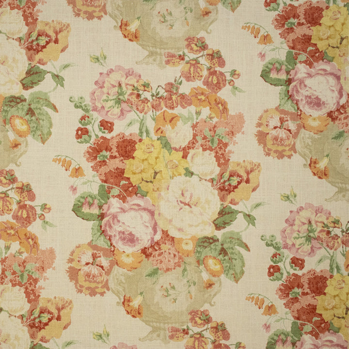 S7192 Multi by Greenhouse Designer Fabric - 55% Linen, 45% Viscose Spain 36000 13.5" H, 20.25" V 54" - Swanky Fabrics -