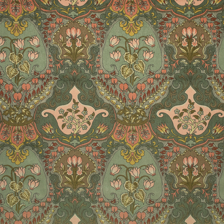 S7201 Lichen Like by Greenhouse Designer Fabric - 100% Polyester China 50000 15" H, 13.5" V 56" - Swanky Fabrics -
