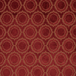 S7207 Cranberry by Greenhouse Designer Fabric