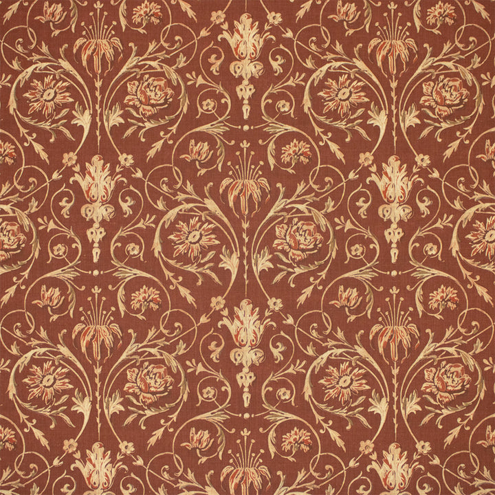 S7214 Vintage by Greenhouse Designer Fabric - 97% Cotton, 3% Linen Pakistan 20000 13.3" H, 13.5" V 58" - Swanky Fabrics -