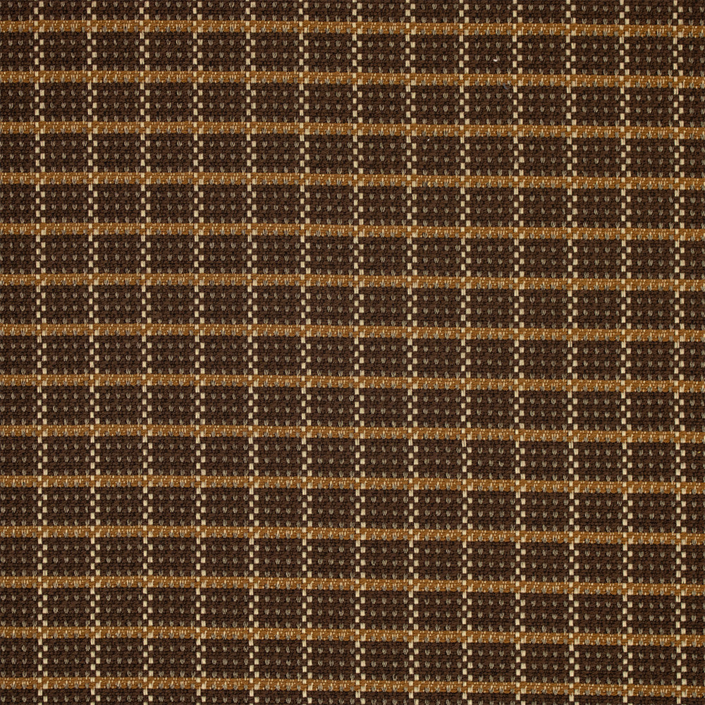 S7219 Chestnut by Greenhouse Designer Fabric - 66.29% Cotton, 19.35% Polyester (Uv), 14.36% Polyester USA 105000 1.188" H, 1.125" V 55" - Swanky Fabrics -
