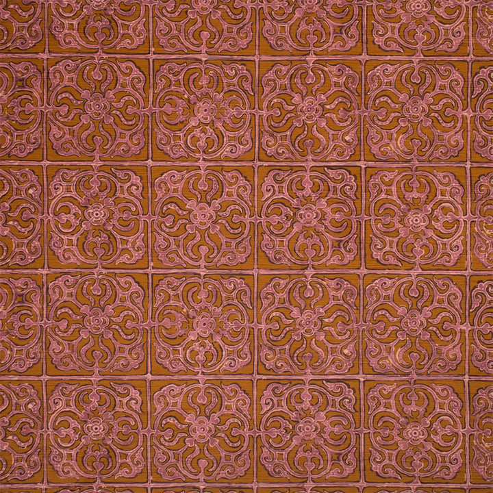 S7267 Mosto Cotto by Greenhouse Designer Fabric - 100% Polyester China 45000 27" H, 11.15" V 55" - Swanky Fabrics -