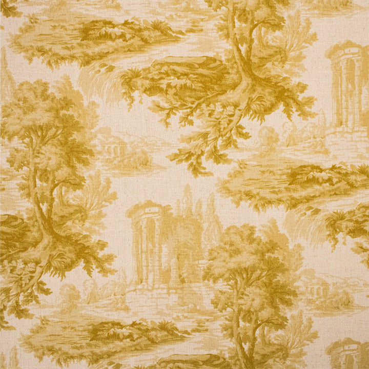 S7289 Sulpher by Greenhouse Designer Fabric - 97% Polyester, 3% Linen China 50000 27" H, 20.1" V 54" - Swanky Fabrics -