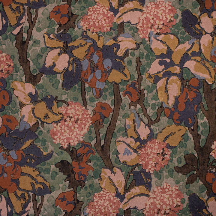 S7307 Jade by Greenhouse Designer Fabric - 55% Linen, 45% Cotton Spain 51000 27" H, 22" V 54" - Swanky Fabrics -