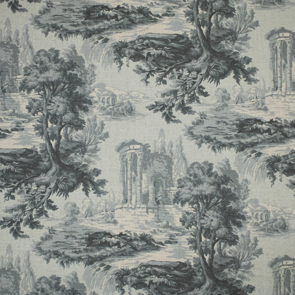 S7315 Drizzle by Greenhouse Designer Fabric - 97% Polyester, 3% Linen China 50000 27" H, 20.1" V 54" - Swanky Fabrics -