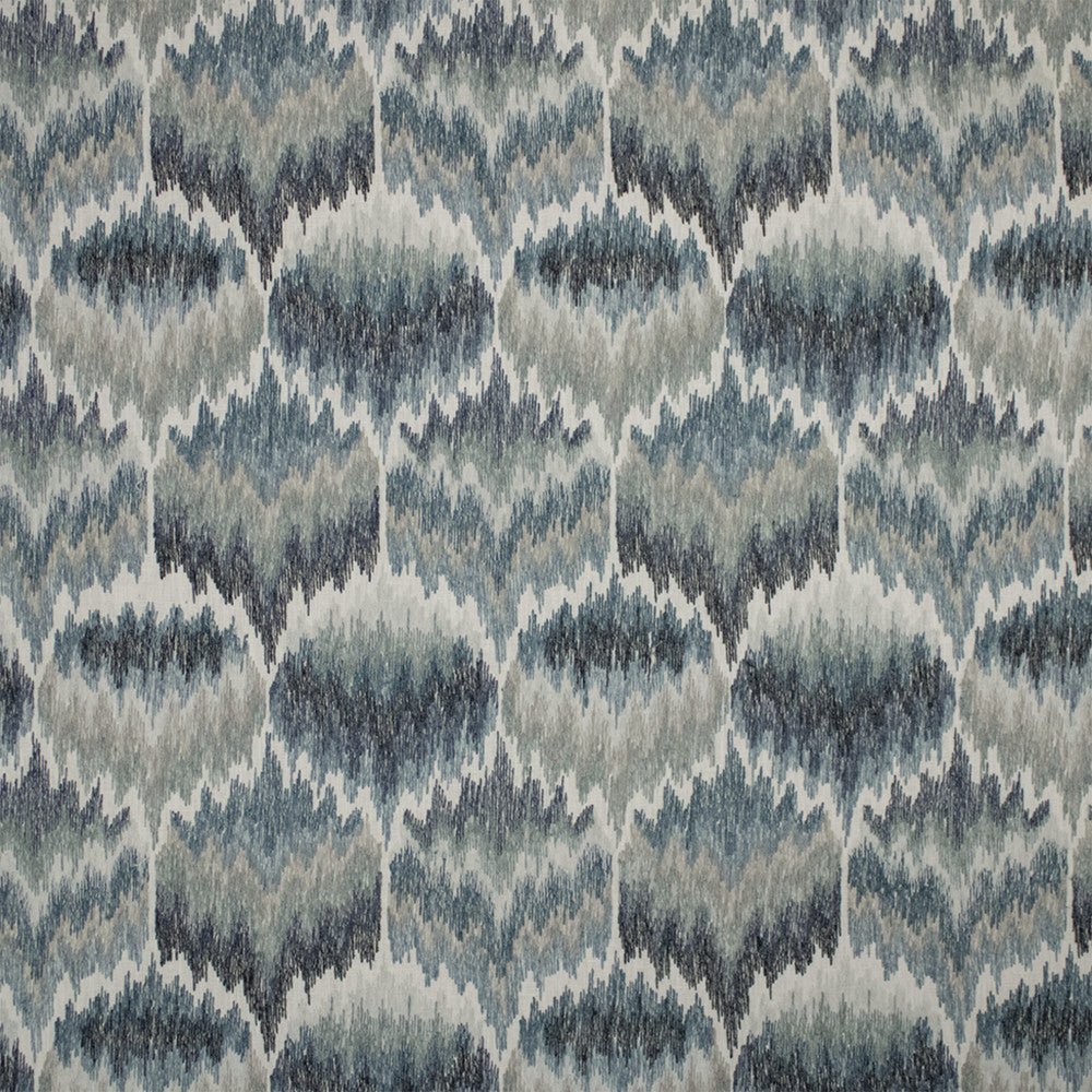 S7326 Nautic by Greenhouse Designer Fabric - 55% Polyester, 45% Cotton (Embroidery: 100% Polyester) India 9000 11" H, 9.25" V 54" - Swanky Fabrics -