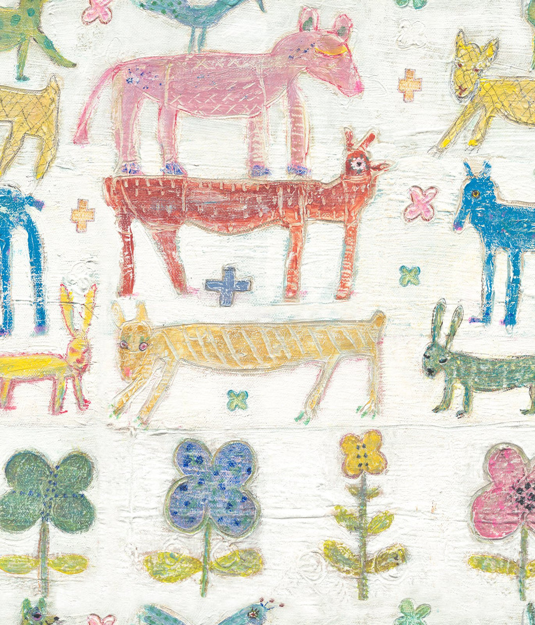 Stacked Animals wallpaper by Mind the Gap (WP20277), swatch