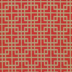 Sakura Fret Firecracker by Kasmir Designer Fabric
