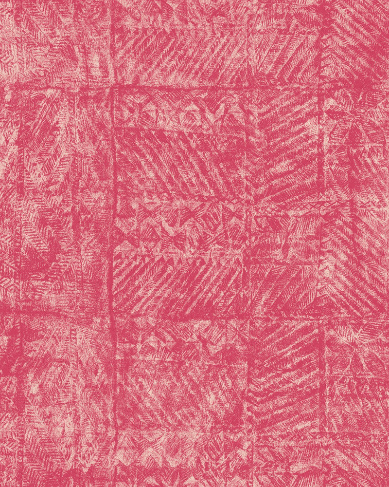 Samoa Raspberry Wallpaper by Mind the Gap Designer Wallpaper MINNIE KEMP X MINDTHEGAP Non-woven Made in Europe Paste the wall 3 rolls x 20.5 x 3.25 yards - Swanky Fabrics -