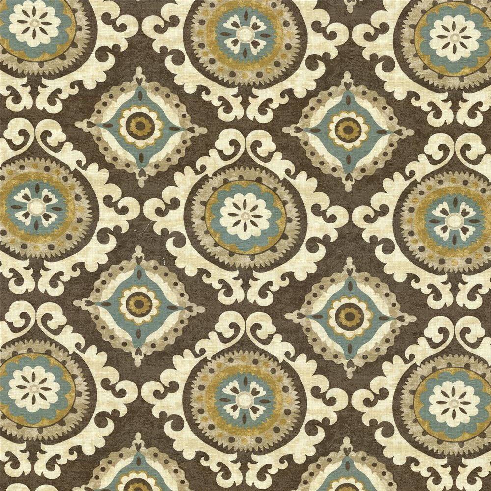 San Mateo Moonstone by Kasmir Designer Fabric 5078 100% Cotton
 PAKISTAN </p><p>Repeat: Horizontal: 27 inches and Vertical: 25 2/8 inches 54 - 55 - Swanky Fabrics -