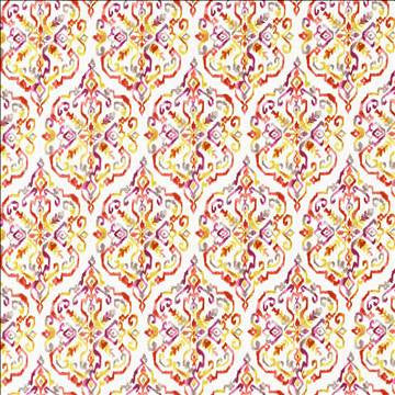 Santika Punch by Kasmir Designer Fabric 5106 90% Cotton 10% Linen CHINA 51,000 Wyzenbeek Double Rubs H: 13 6/8 inches, V: 27 inches 54 - 55 - Swanky Fabrics - Kasmir