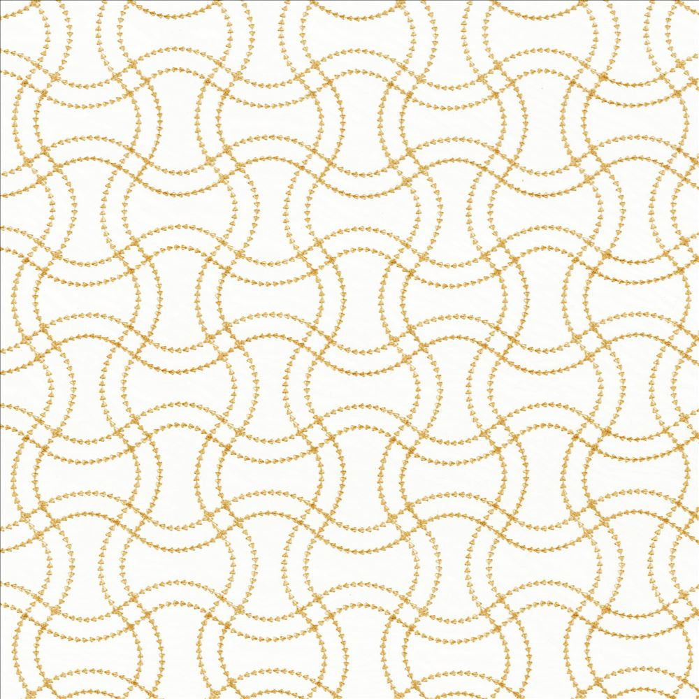 Sawtooth Butterscotch  by Kasmir Designer Fabric 5108 100% Polyester
 TURKEY Not Tested Horizontal: 6 2/8 inches and Vertical: 6 2/8 inches 109  - Swanky Fabrics -