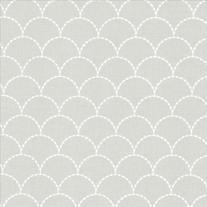 Scalloped Ivory by Kasmir Designer Fabric 5108 100% Polyester
 TURKEY </p><p>Repeat: Horizontal: 3 inches and Vertical: 3 inches 118 - 125 - Swanky Fabrics -