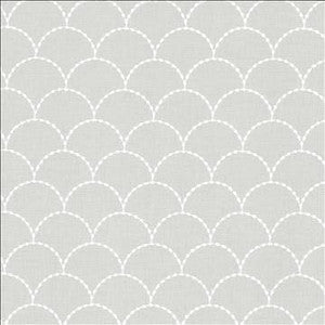 Scalloped Ivory by Kasmir Designer Fabric