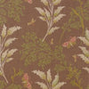BUTTERFLY GARDEN Brown T9261 by Thibaut Designer Wallpaper