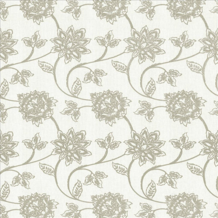 Serena Sterling by Kasmir Designer Fabric 1451 70% Polyester
30% Cotton
 INDIA Not Tested </p><p>Repeat: Horizontal: 12 7/8 inches and Vertical: 18 5/8 inches 54 - Swanky Fabrics -