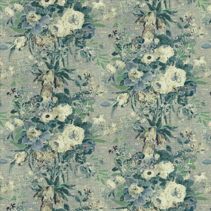 Serene Scene Stonewash by Kasmir Designer Fabric 1453 100% Linen
 CHINA </p><p>Repeat: Horizontal: 54 inches and Vertical: 32 inches 54 - Swanky Fabrics -