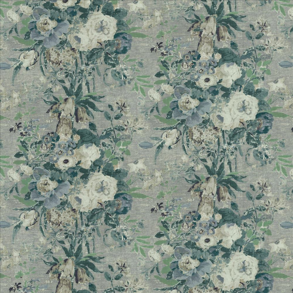 Serene Scene Stonewash  by Kasmir Designer Fabric 1453 100% Linen
 CHINA 15,000 Wyzenbeek Double Rubs Horizontal: 54 inches and Vertical: 32 inches 54  - Swanky Fabrics -