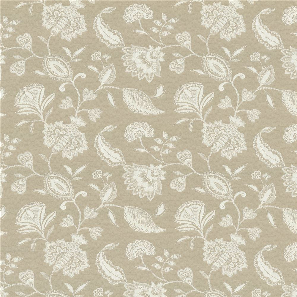 Serliana Mushroom by Kasmir Designer Fabric 5112 60% Polyester
40% Rayon
 CHINA </p><p>Repeat: Horizontal: 28 4/8 inches and Vertical: 22 4/8 inches 57 - Swanky Fabrics -