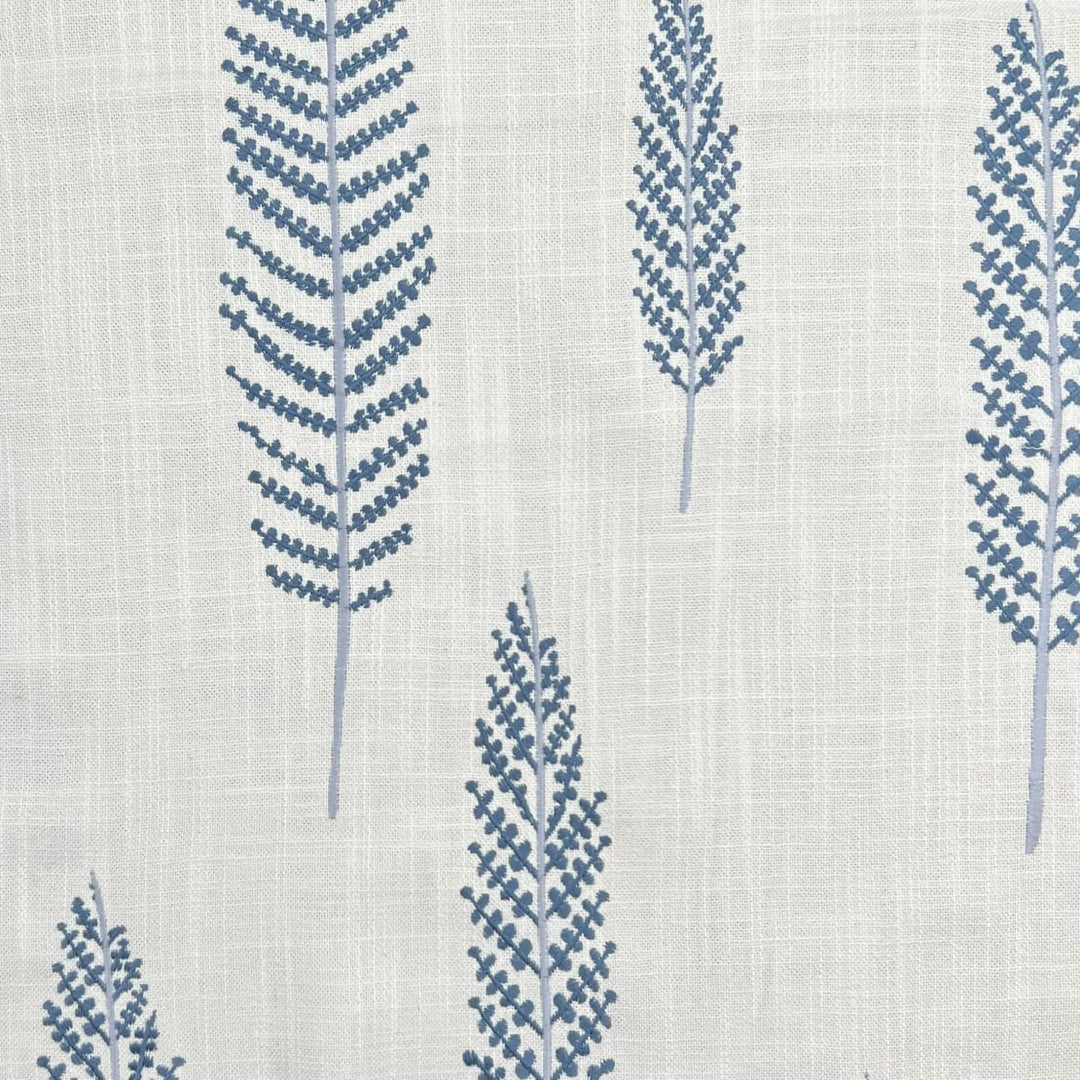 Sezincote Cypress Tree Delft by Europatex Designer Fabric
