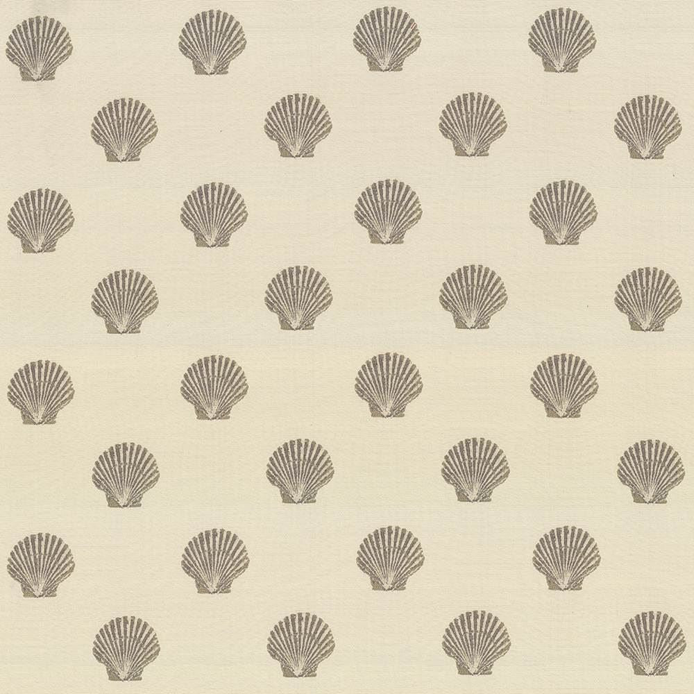 Shell Pointe Sand by Kasmir Designer Fabric 1437 100% Polyester CHINA 60,000 Wyzenbeek Double Rubs Horizontal: 7 4/8 inches and Vertical: 7 5/8 inches 56 - Swanky Fabrics -