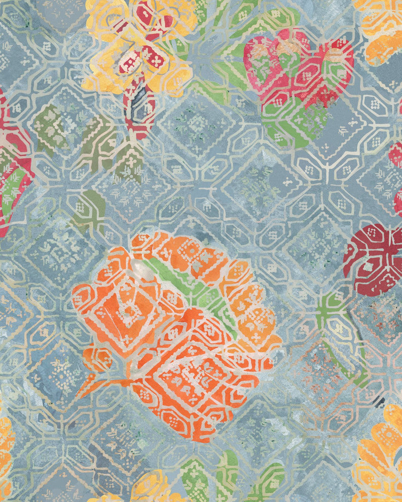 Shepherd'S Delight Mural Wallpaper by Mind the Gap Designer Wallpaper MINNIE KEMP X MINDTHEGAP Non-woven Made in Europe Paste the wall 3 rolls x 20.5 x 3.25 yards - Swanky Fabrics -