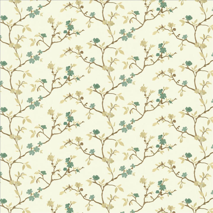 Shyla Topaz by Kasmir Designer Fabric 5156 52% Cotton
48% Polyester
 INDIA </p><p>Repeat: Horizontal: 26 inches and Vertical: 6 1/8 inches 54 - Swanky Fabrics -