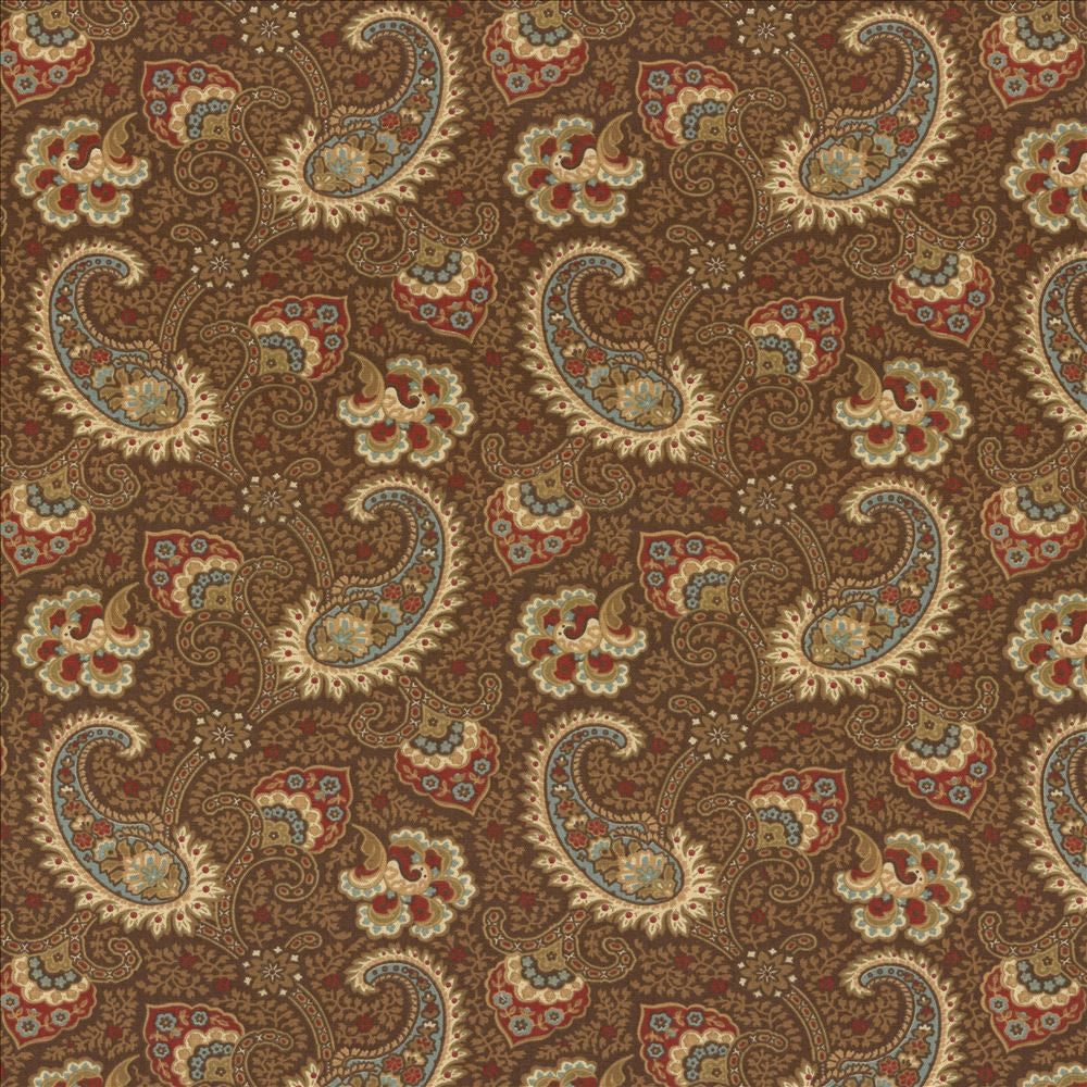 Sigourney Driftwood by Kasmir Designer Fabric 5078 100% Cotton USA 15,000 Wyzenbeek Double Rubs Horizontal: 9 inches and Vertical: 9 inches 54 - Swanky Fabrics -