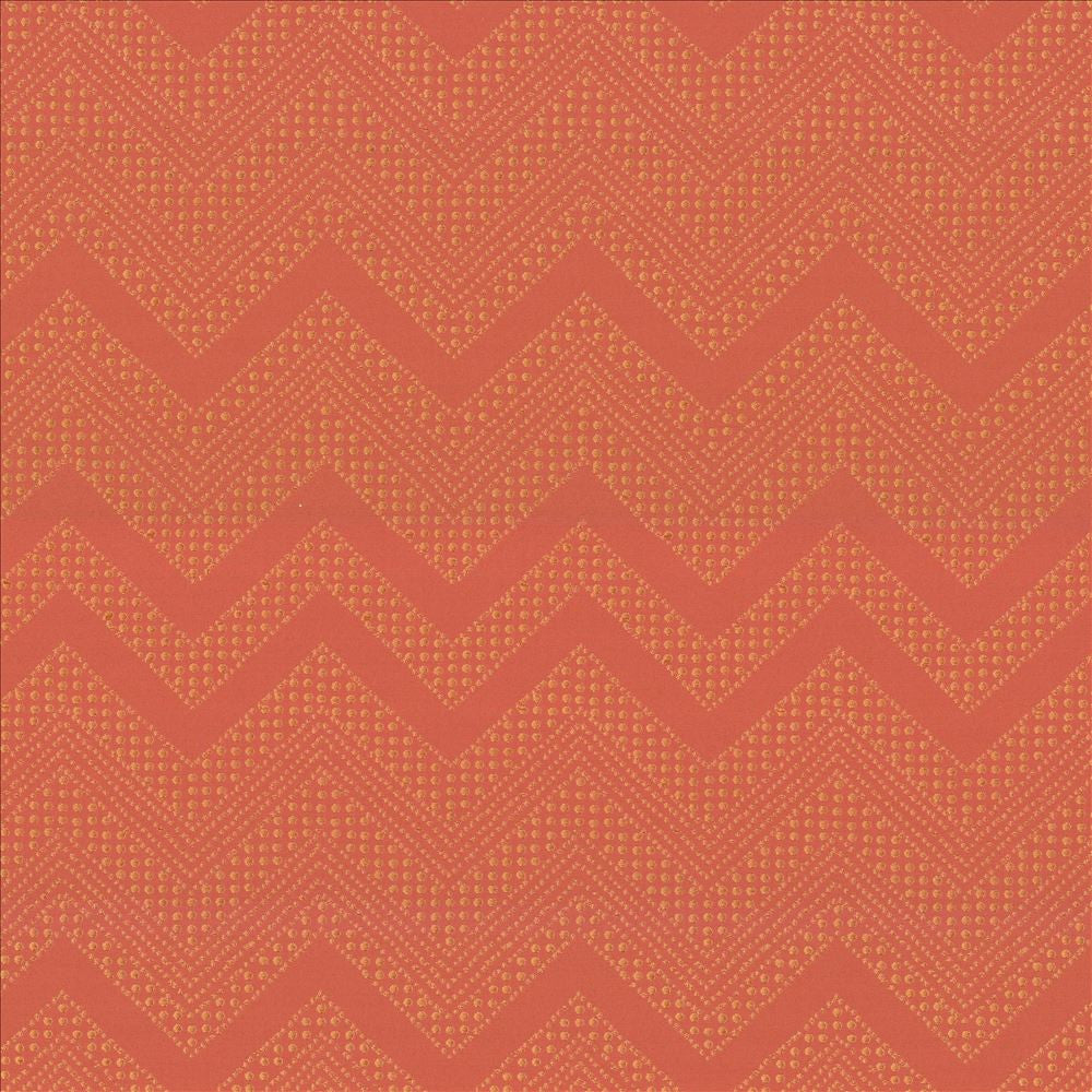 Skittle Skattle Paprika by Kasmir Designer Fabric 5086 79% Polyester 21% Rayon CHINA 12,000 Wyzenbeek Double Rubs Horizontal: 4 4/8 inches and Vertical: 12 4/8 inches 54 - Swanky Fabrics -