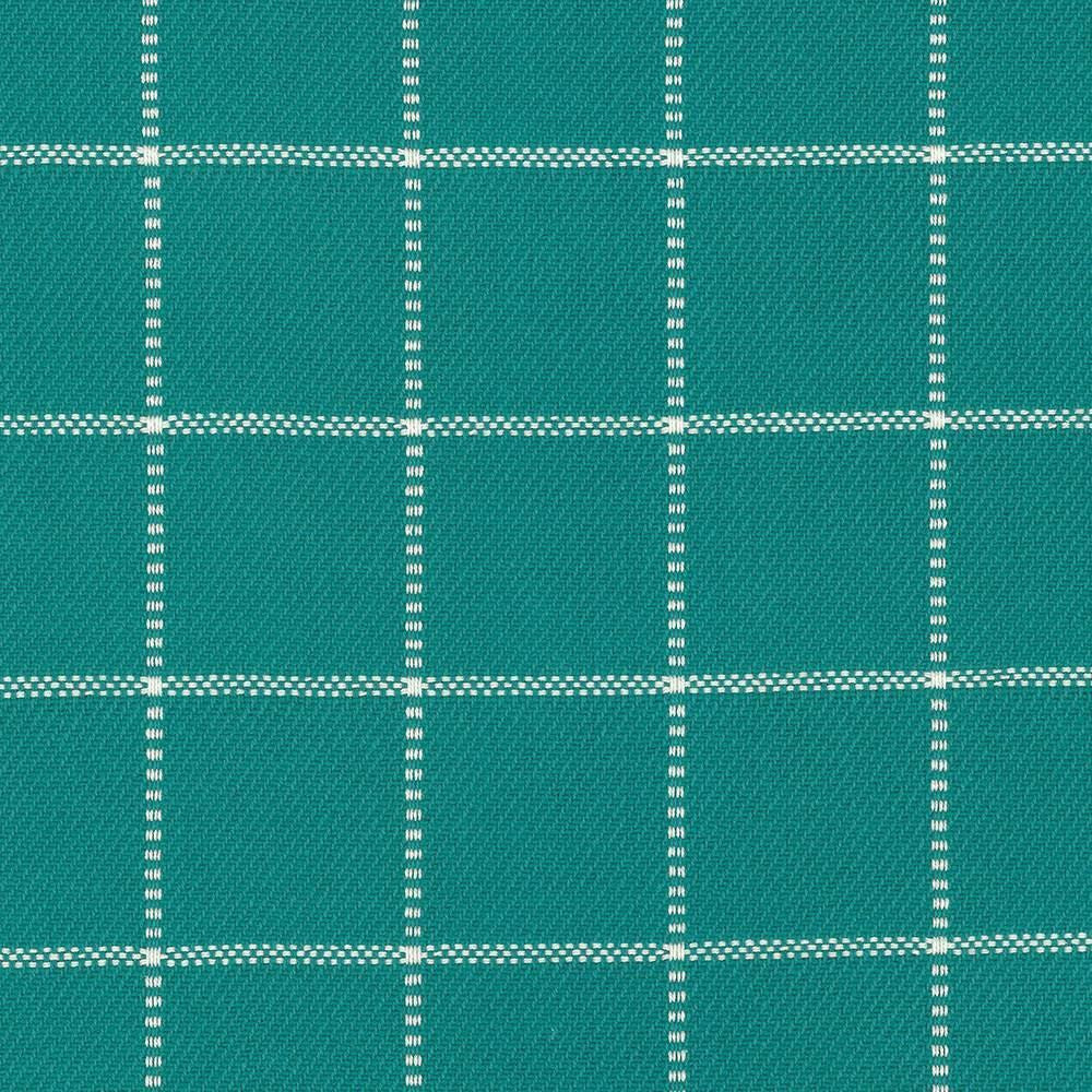 Skylar Check Caribe by Kasmir Designer Fabric 5073 100% Cotton INDIA 9,000 Wyzenbeek Double Rubs Horizontal: 2 2/8 inches and Vertical: 2 2/8 inches 54 - Swanky Fabrics -