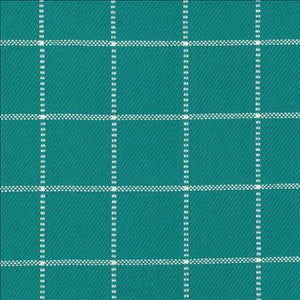 Skylar Check Caribe by Kasmir Designer Fabric