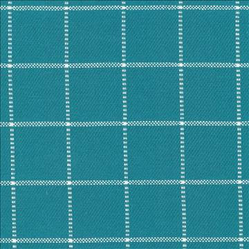 Skylar Check Ocean by Kasmir Designer Fabric 5073 100% Cotton INDIA 9,000 Wyzenbeek Double Rubs H: 2 2/8 inches, V: 2 2/8 inches 54 - Swanky Fabrics - Kasmir