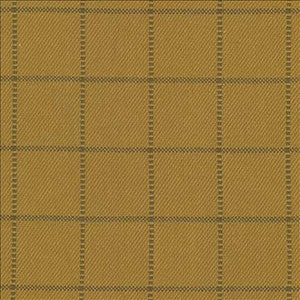 Skylar Check Oro by Kasmir Designer Fabric