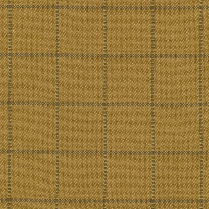 Skylar Check Oro by Kasmir Designer Fabric 5069 100% Cotton INDIA 9,000 Wyzenbeek Double Rubs Horizontal: 2 2/8 inches and Vertical: 2 2/8 inches 54 - Swanky Fabrics -