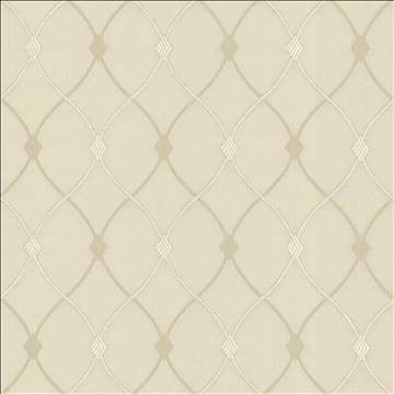Slipper Trellis Bone by Kasmir Designer Fabric 5110 100% Polyester INDIA 30,000 Wyzenbeek Double Rubs H: 3 1/8 inches, V: 5 1/8 inches 56 - 57 - Swanky Fabrics - Kasmir