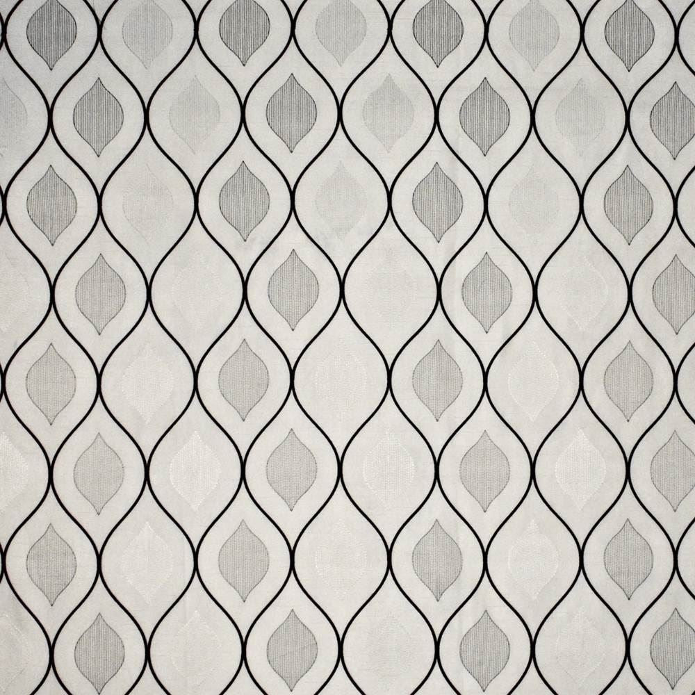 Solana Snow by Kasmir Designer Fabric See sample 100% Polyester
 INDIA Not Tested </p><p>Repeat: Horizontal: 10 2/8 inches and Vertical: 9 2/8 inches 51 - Swanky Fabrics -