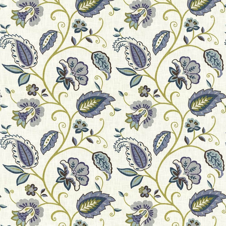 Sorellina Juniper by Kasmir Designer Fabric 5065 100% Cotton
 USA </p><p>Repeat: Horizontal: 27 inches and Vertical: 25 2/8 inches 54 - Swanky Fabrics -