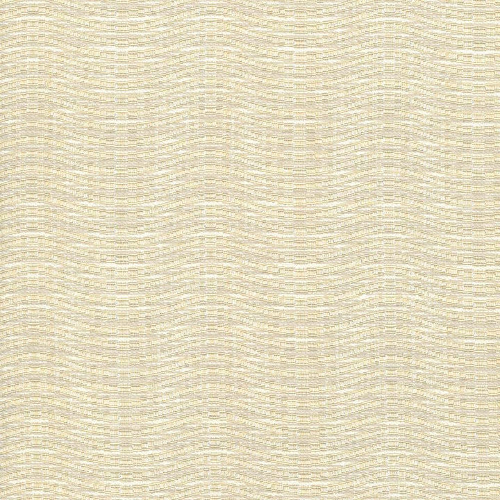 Sound Wave Vanilla by Kasmir Designer Fabric See sample 100% Polyester
 CHINA 15,000 Wyzenbeek Double Rubs </p><p>Repeat: Horizontal: 3 6/8 inches and Vertical: 3/8 inches 56 - Swanky Fabrics -