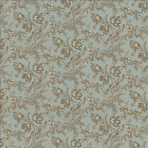 Southwood Aqua by Kasmir Designer Fabric