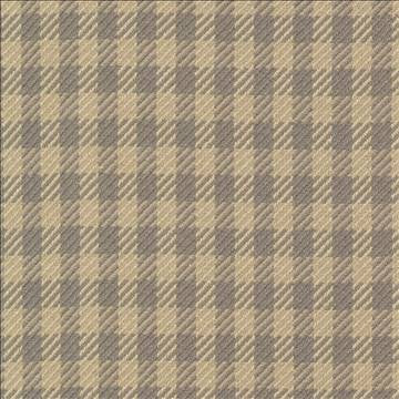 Spit Spot Check London Fog by Kasmir Designer Fabric 1372 100% Cotton TURKEY 30,000 Wyzenbeek Double Rubs H: 4/8 inches, V: 5/8 inches 54 - Swanky Fabrics - Kasmir