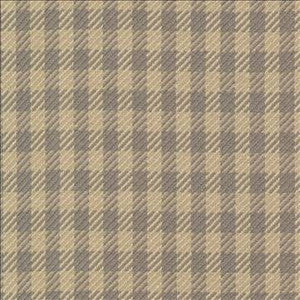 Spit Spot Check London Fog by Kasmir Designer Fabric