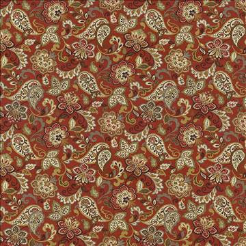 Splurge Cardinal by Kasmir Designer Fabric 5063 55% Linen 45% Rayon CHINA 12,000 Wyzenbeek Double Rubs H: 27 inches, V: 27 inches 54 - 55 - Swanky Fabrics - Kasmir